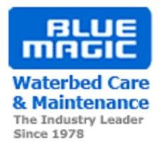 10 Bottles of Blue Magic 8 oz Sapphire Waterbed Conditioner with a Cap & Plug for Hardside & Softside Water Bed Mattresses
