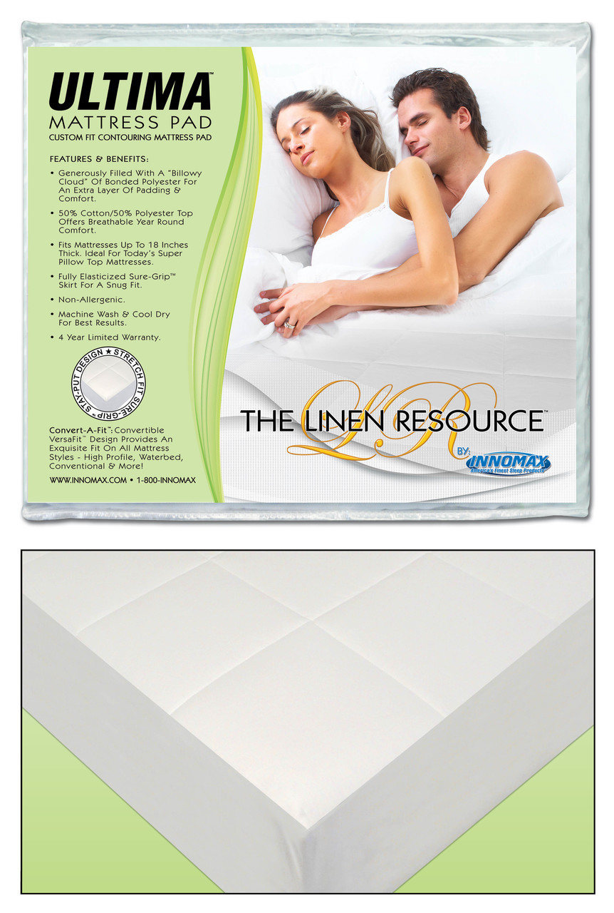 Innomax Ultima Custom Fit Contouring Mattress Pad