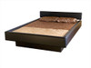 Gala Complete 5 Board Hardside Vinyl Waterbed With Headboard Black