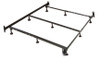 Heavy duty steel bed frame for all beds including waterbeds, memory foam, latex and spring mattresses.