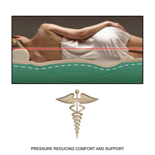 Perfection 9 Inch Frame Free Sponge Bed