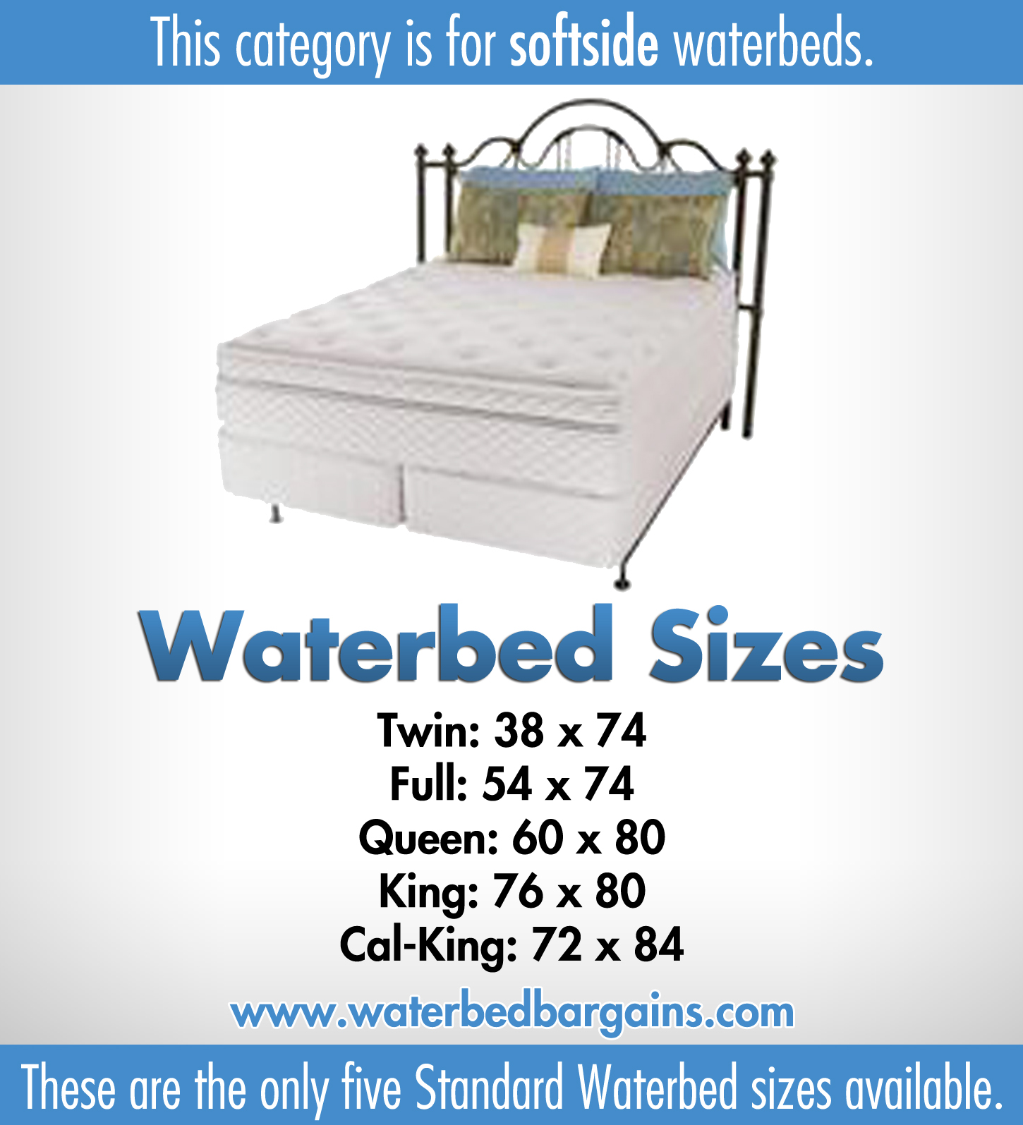 Softside Waterbed category description