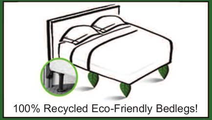 Versaleg bed support legs. Replace your bed frame. Detail icon.