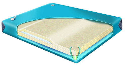 Natural Expressions 1100 hardside waterbed